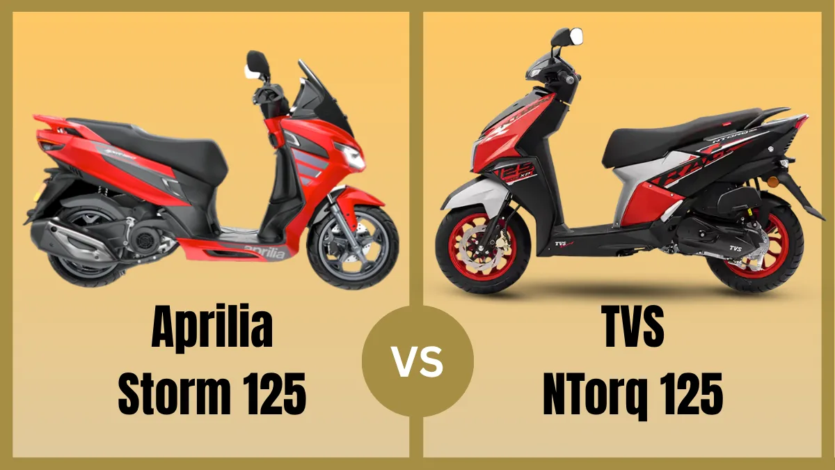 Aprilia Storm 125 vs TVS NTorq 125: Adventure Crossover vs Performance Scooter