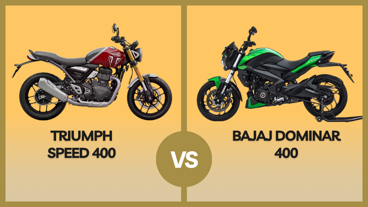 Bajaj Dominar 400 vs Triumph Speed 400: Which 400cc Should You Buy?
