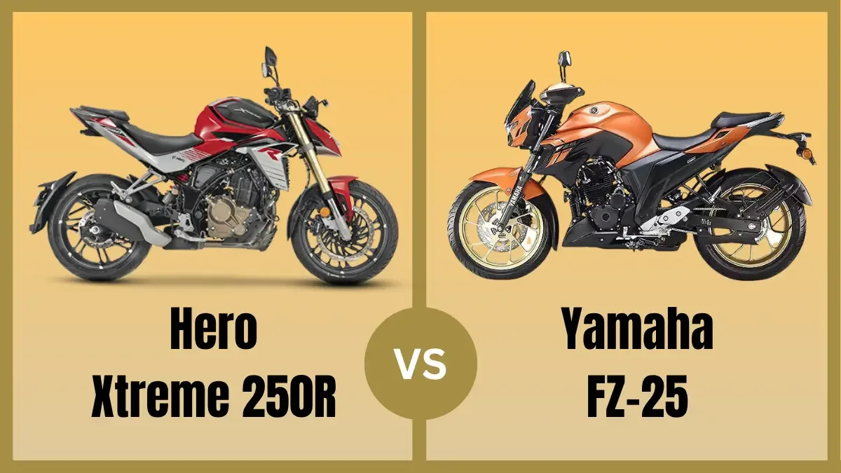 Hero Xtreme 250R vs Yamaha FZ-25: The Quarter-Litre Streetfighter Comparison