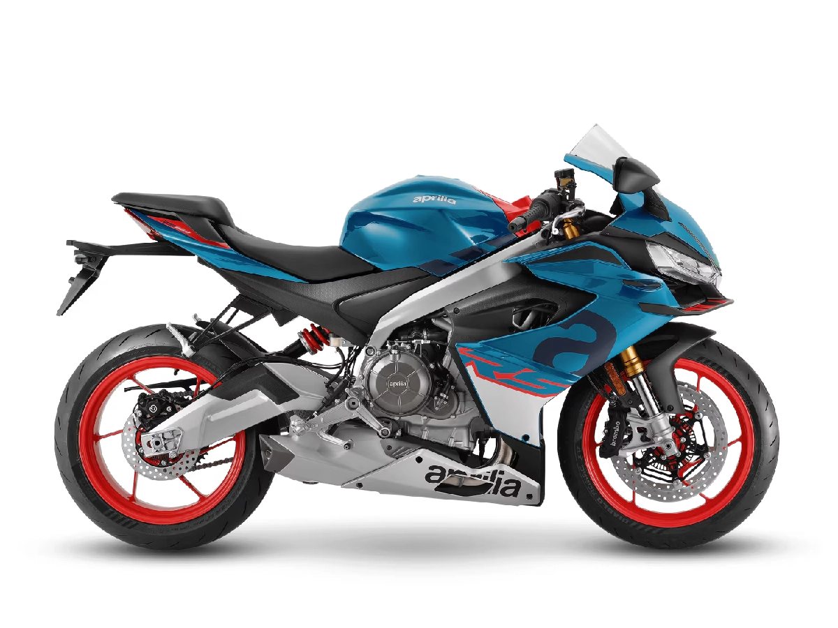 Aprilia RS 660 Blue Marlin colour variant side profile