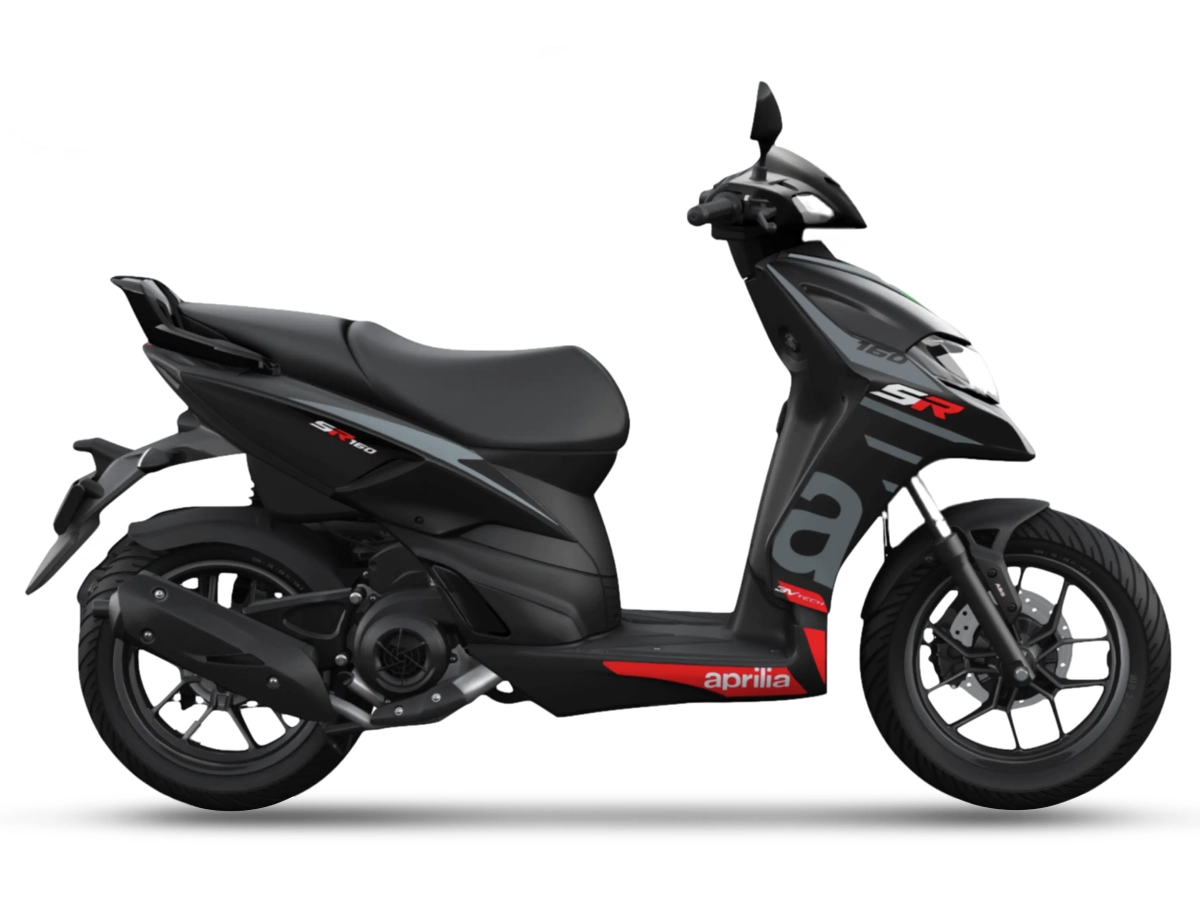 Aprilia SR 160 Enigma Black colour option