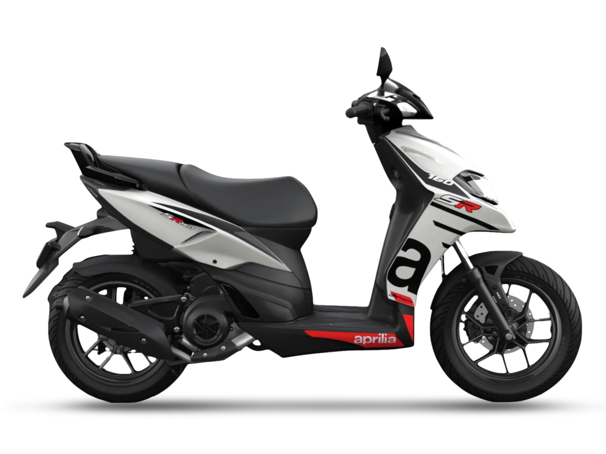 Aprilia SR 160 Essence White colour option