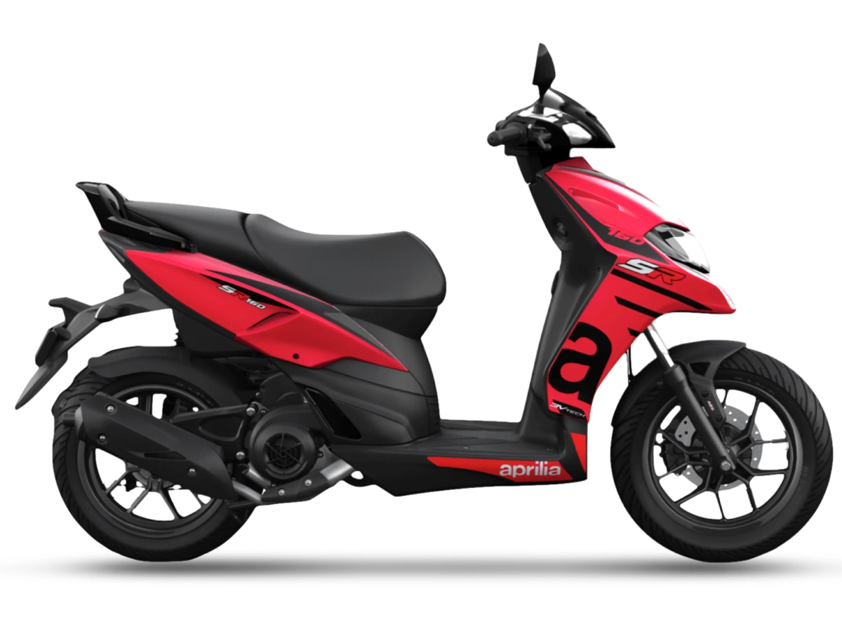 Aprilia SR 160 Power Red colour option