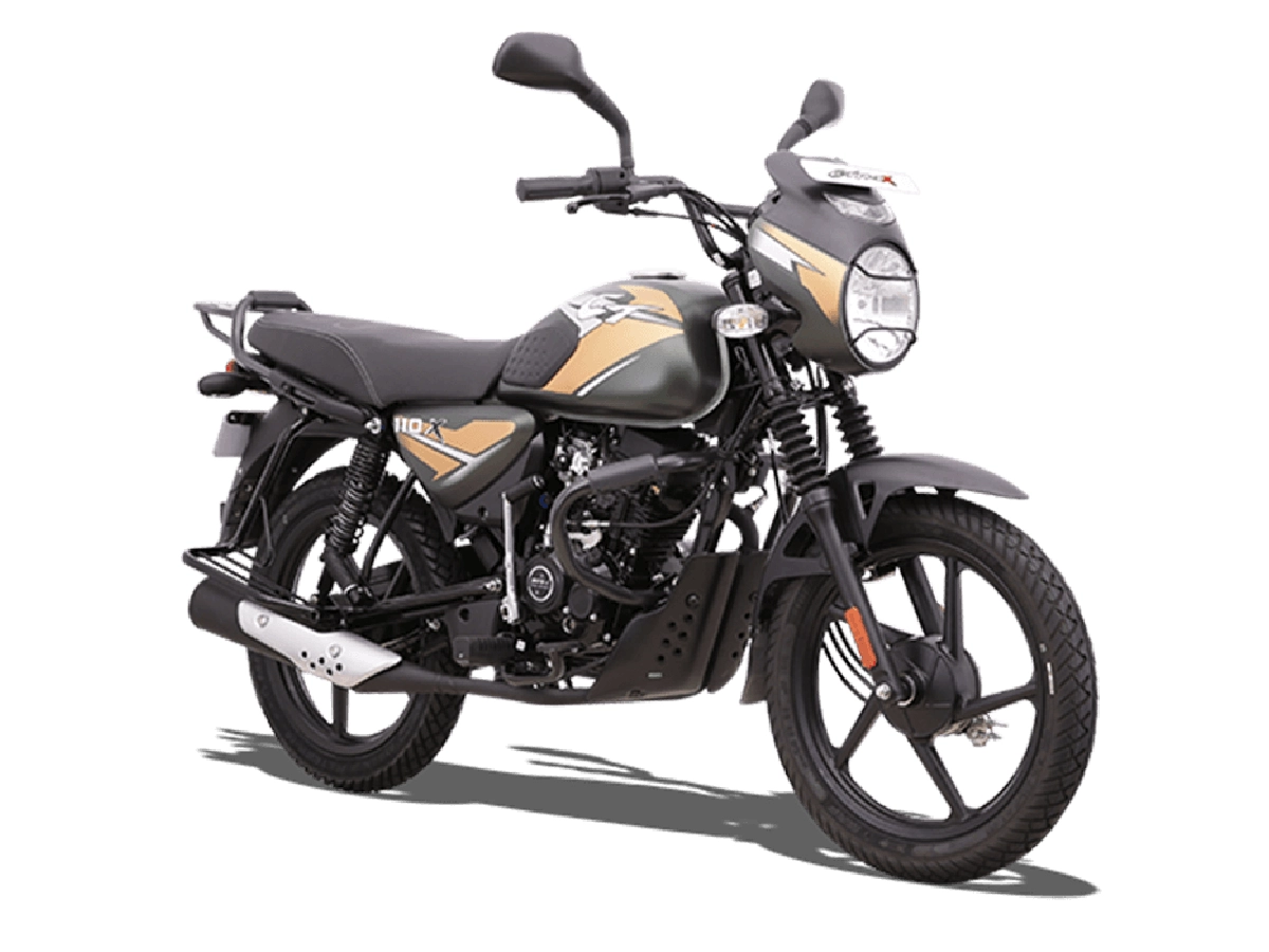 Bajaj CT 110X three quarter angle image