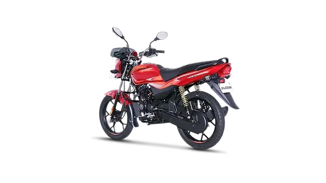 Bajaj Platina 110 rear view