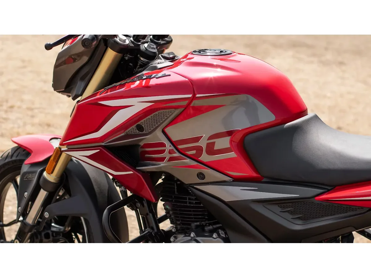 Bajaj Pulsar N250 - Branding Fuel Tank Decal