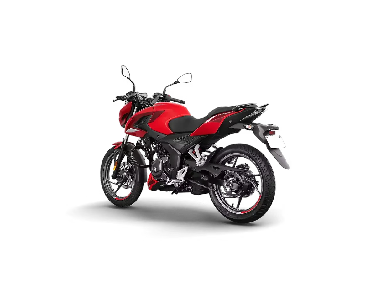 Bajaj Pulsar P150 - Left Rear Three Quarter