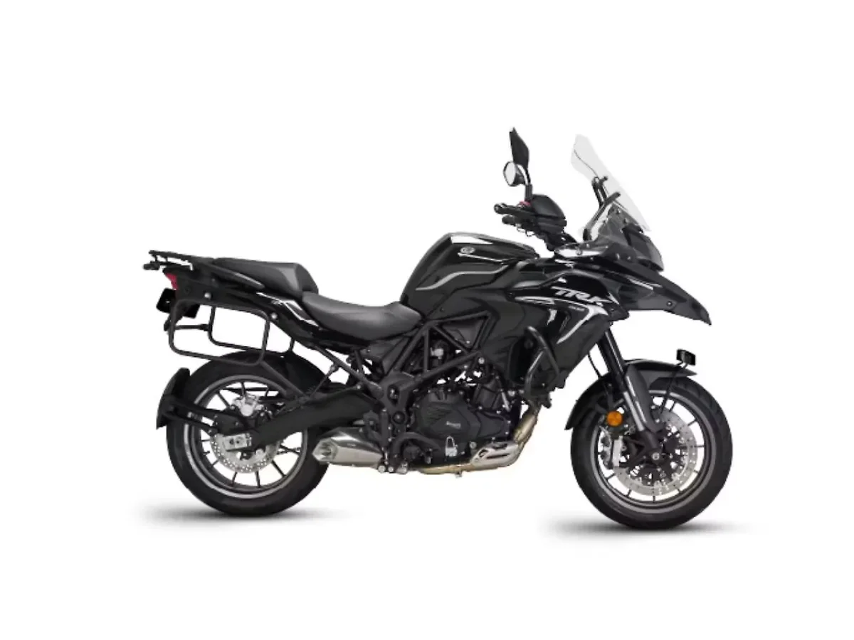 Benelli TRK 502 in Black colour - side profile
