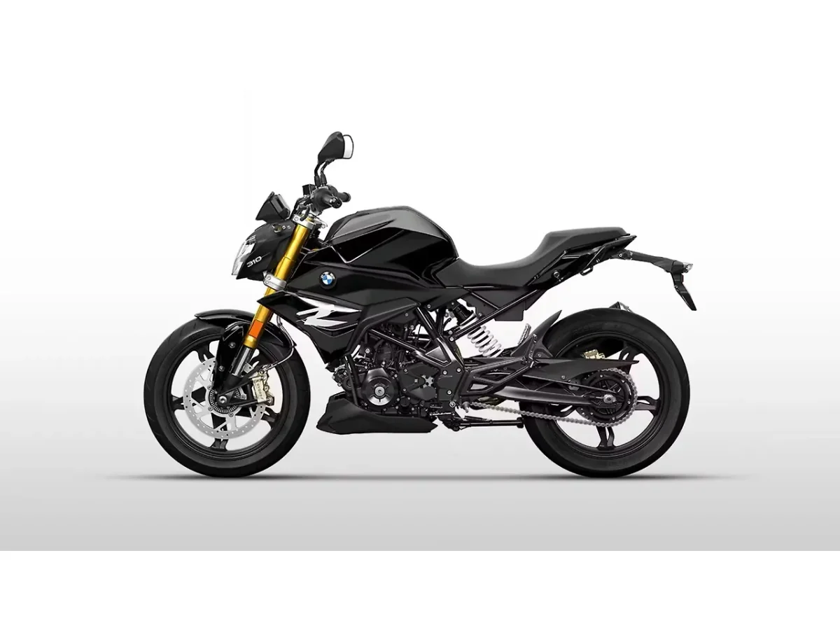 BMW G 310 R in Cosmic black colour - side profile
