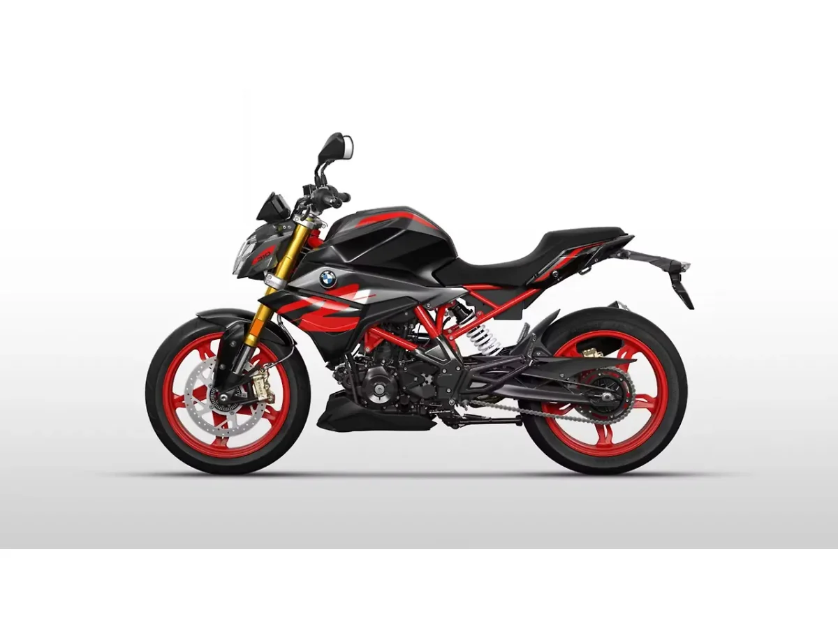 BMW G 310 R in Granite grey colour - side profile