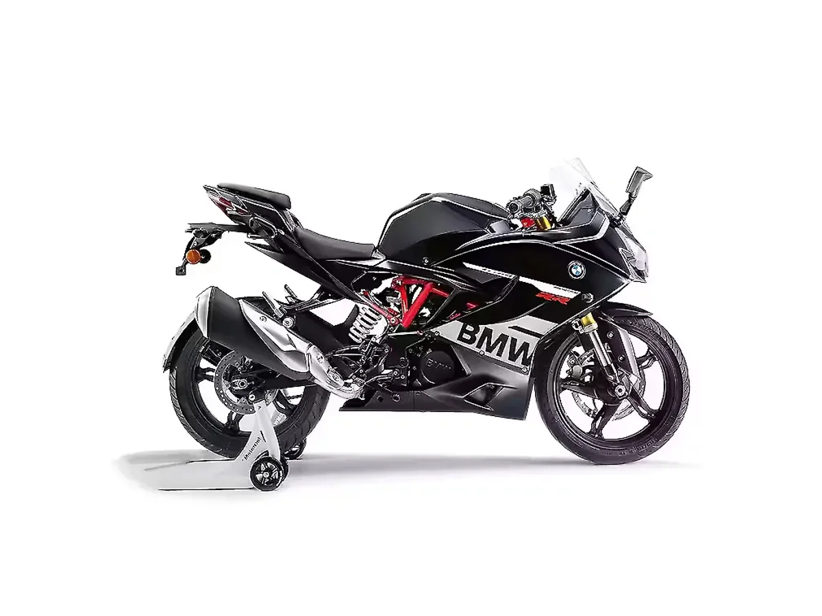 BMW G310 RR in Cosmic Black 2 colour - side profile