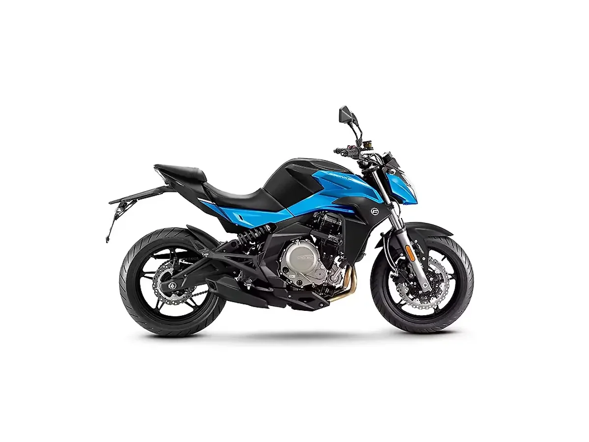 CFMOTO 650NK in Blue colour - side profile