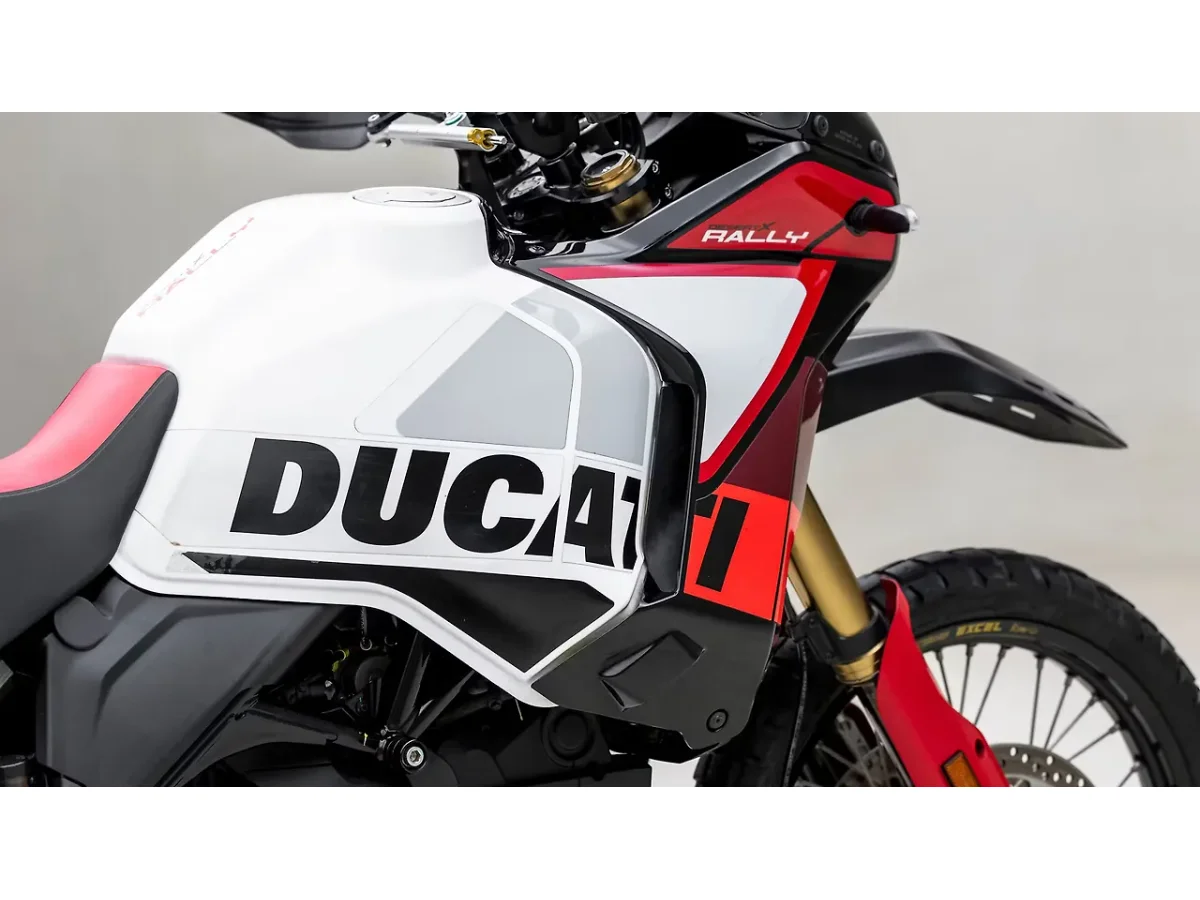 Ducati DesertX - Branding Fuel Tank Decal