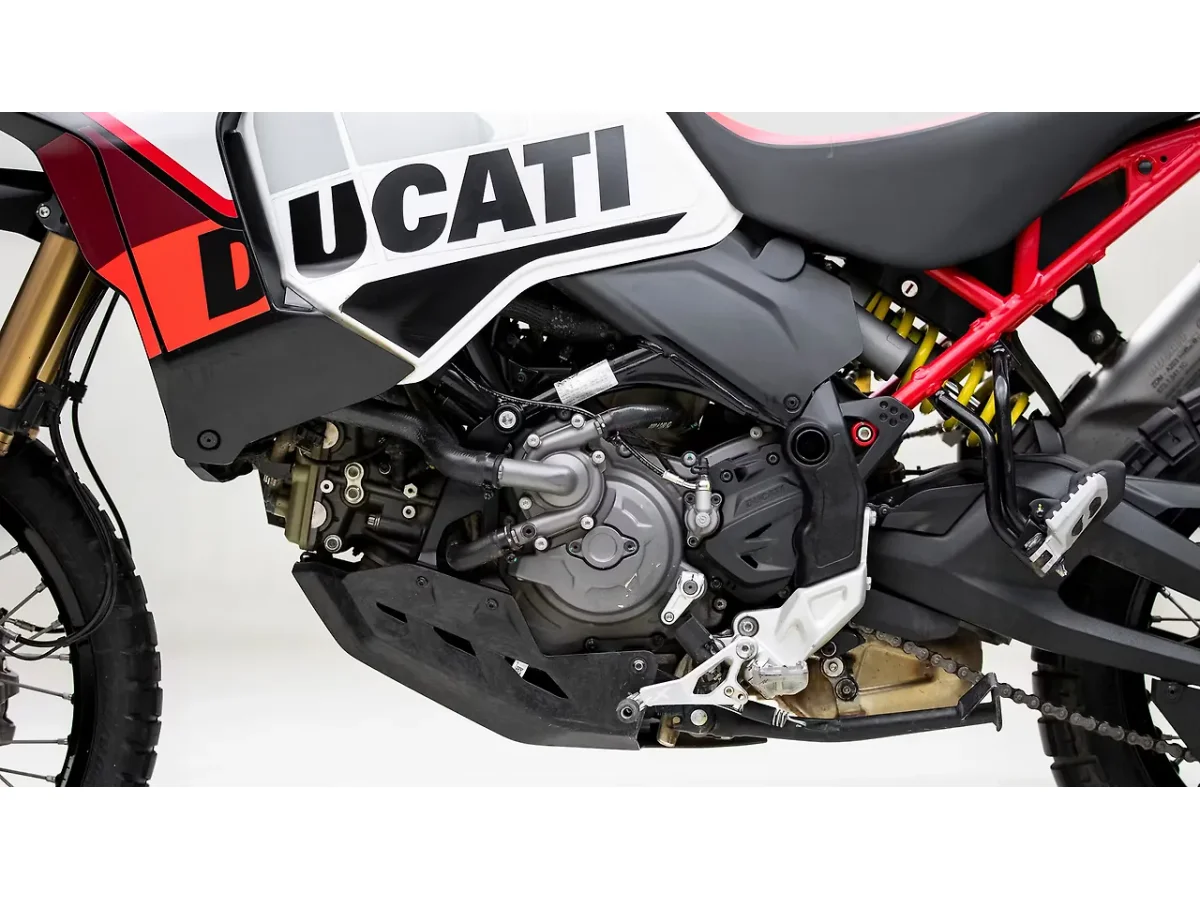 Ducati DesertX - Engine From Left