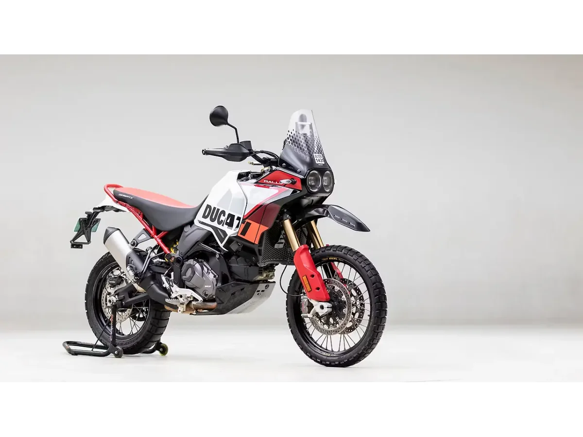 Ducati DesertX - Right Front Three Quarter