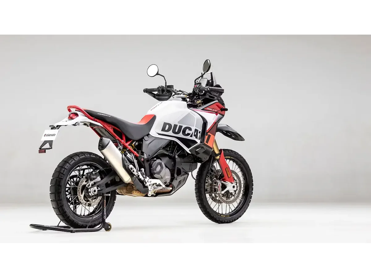Ducati DesertX - Right Rear Three Quarter