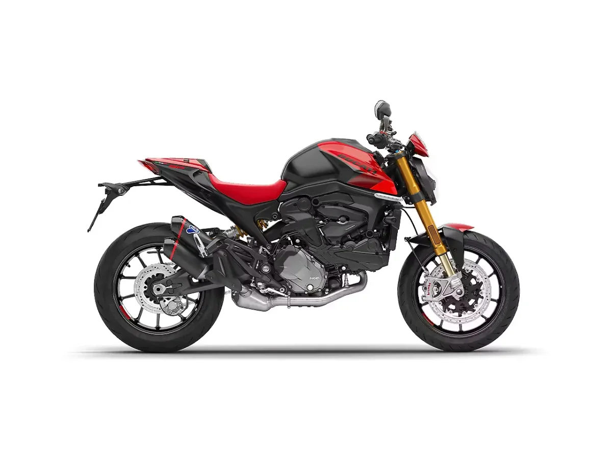 Ducati Monster in Ducati Red (SP) colour - side profile