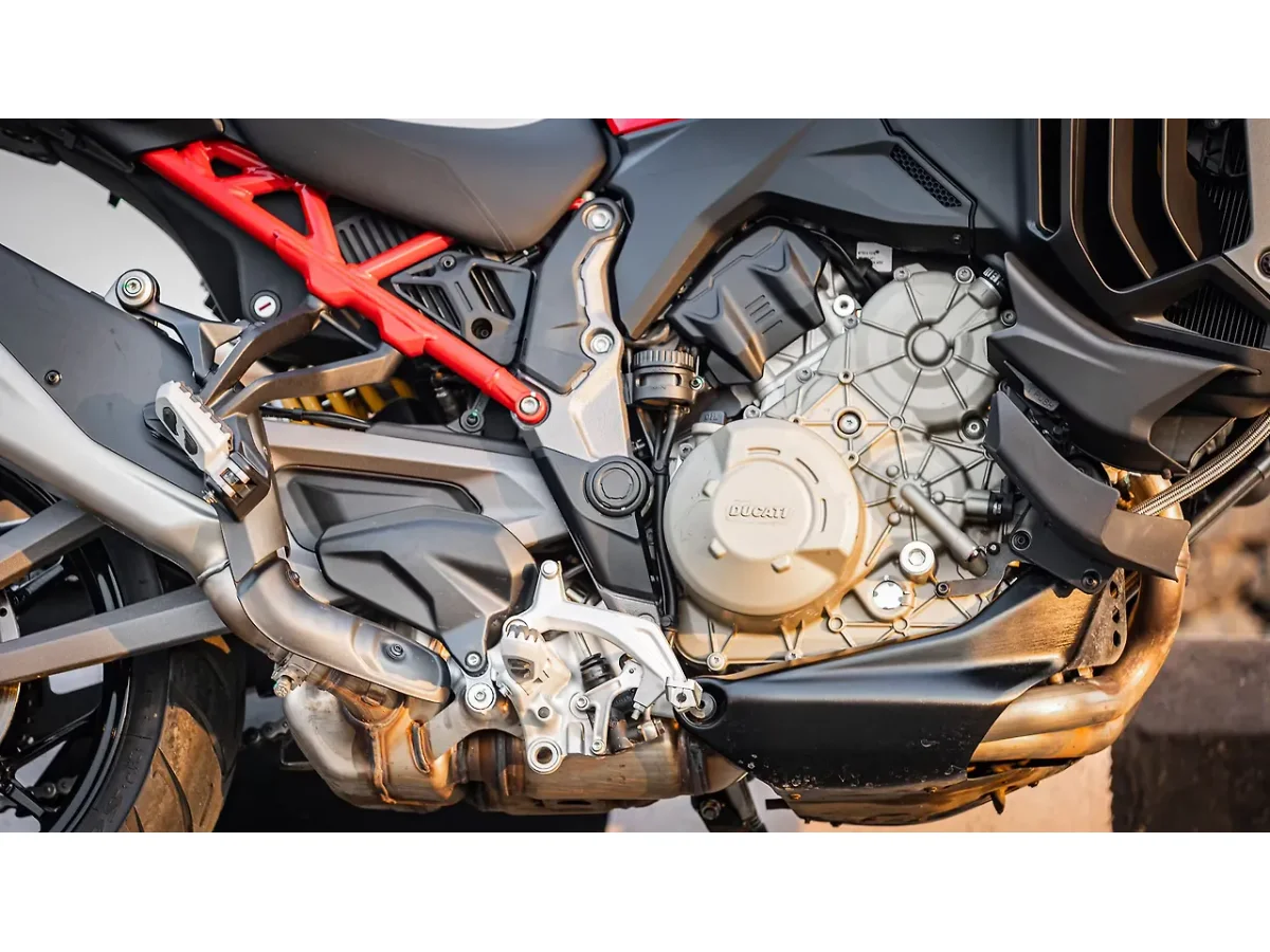 Ducati Multistrada V4 - Engine From Right