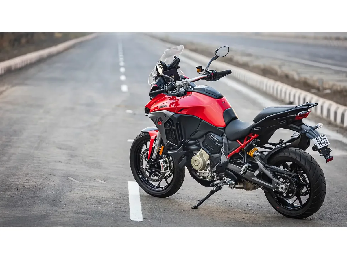Ducati Multistrada V4 - Left Rear Three Quarter