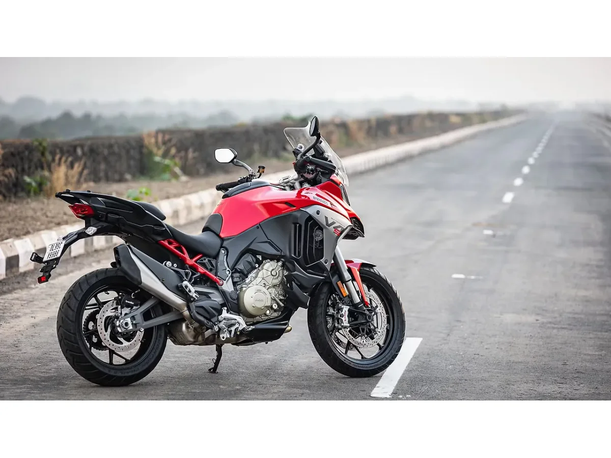 Ducati Multistrada V4 - Right Rear Three Quarter