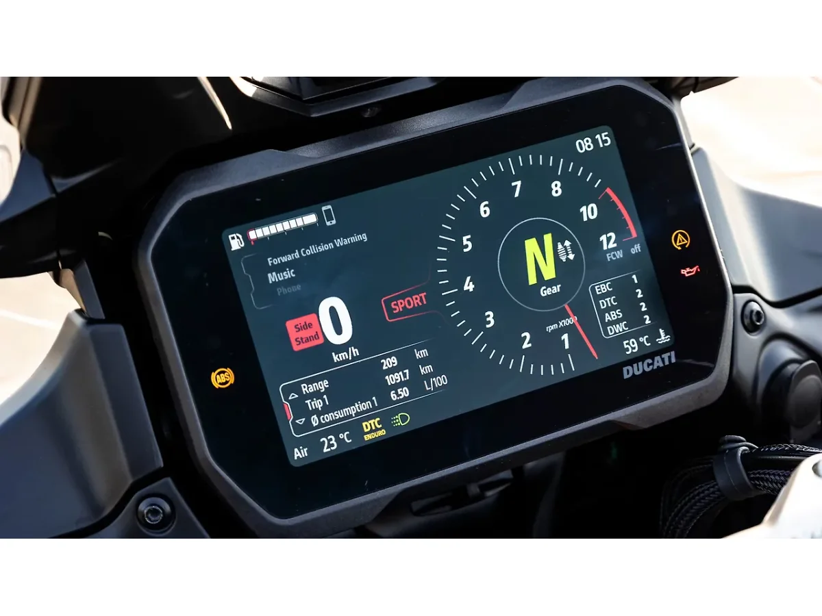 Ducati Multistrada V4 - Trip Meter