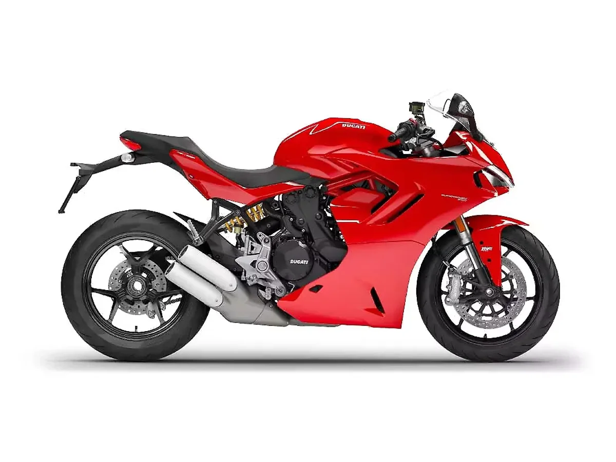 Ducati Supersport in Ducati Red - Standard colour - side profile
