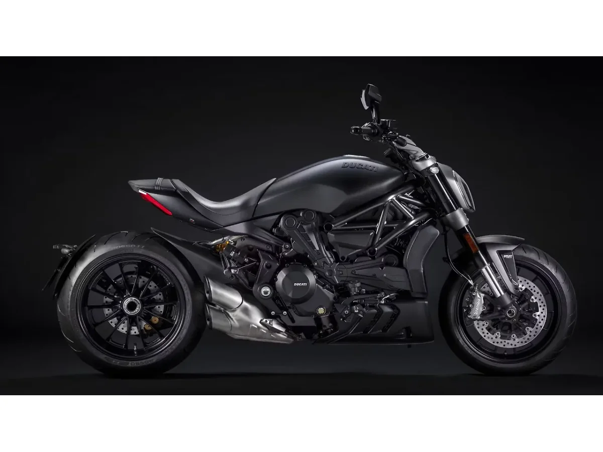 Ducati XDiavel in Dark Stealth colour - side profile