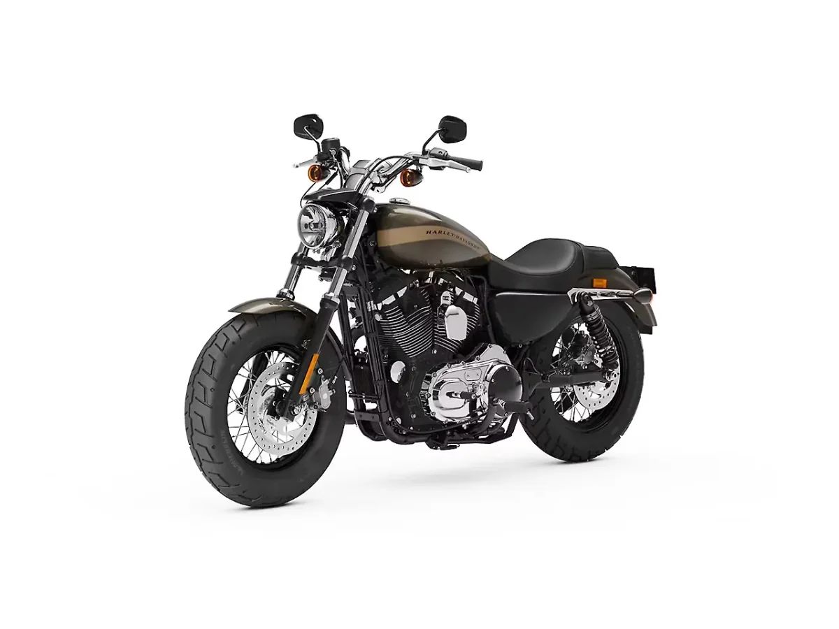 Harley-Davidson 1200 Custom 3/4 side View