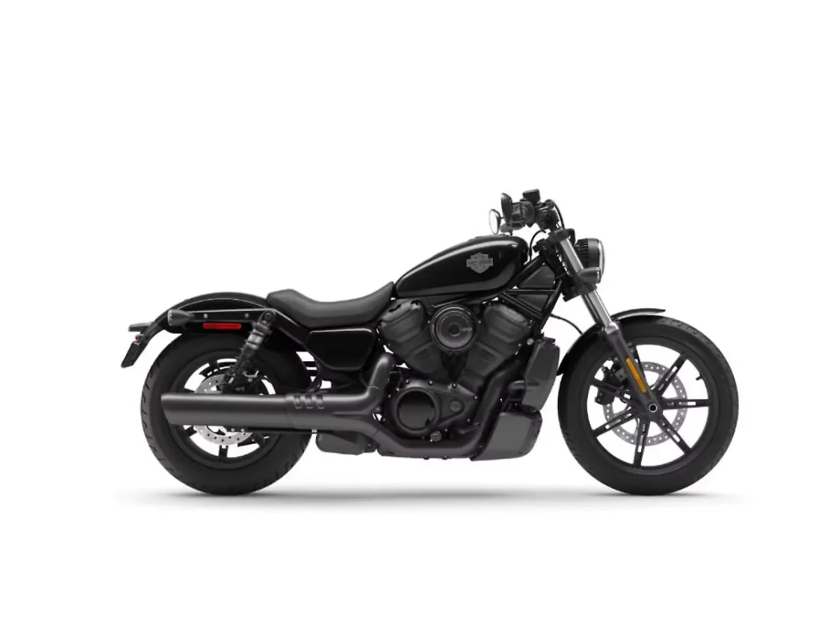 Harley-Davidson Nightster in Vivid Black colour - side profile