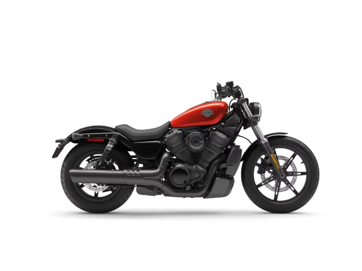 Harley-Davidson Nightster in Whiskey Fire colour - side profile