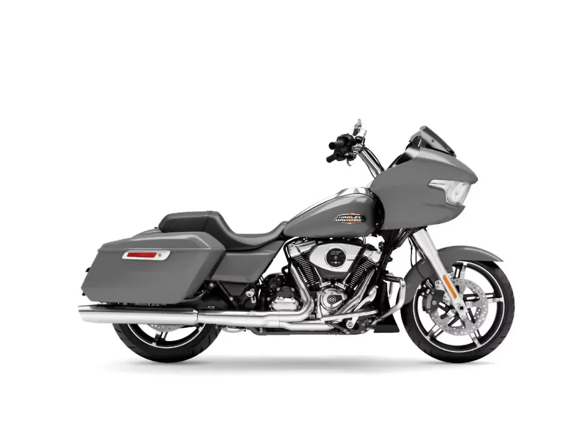Harley-Davidson Road Glide in Billiard Gray colour - side profile