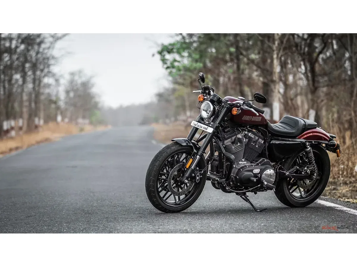 Harley-Davidson Roadster left front three-quarter view