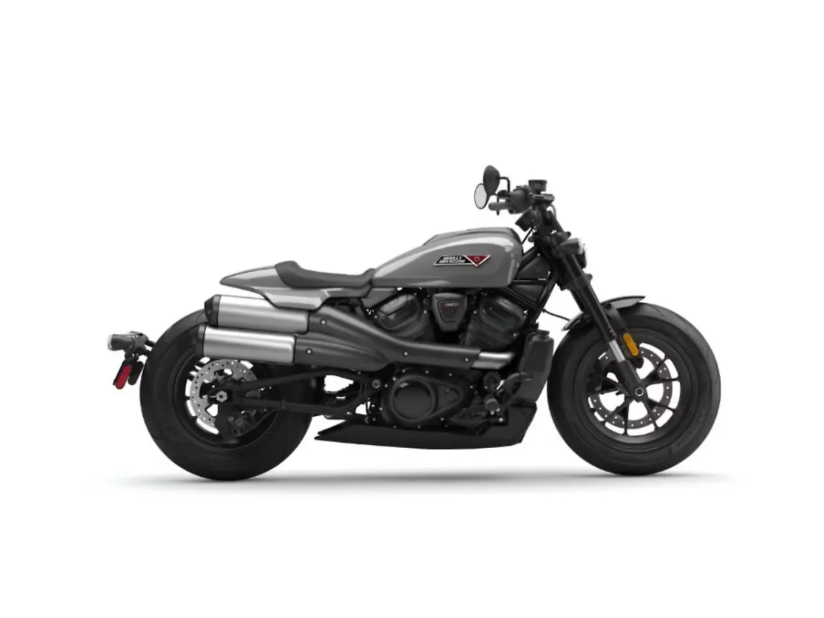 Harley-Davidson Sportster S in Billiard Gray side profile