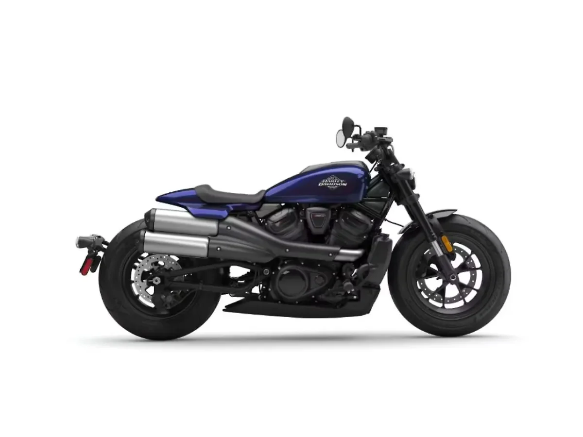 Harley-Davidson Sportster S in Mystic Shift side profile