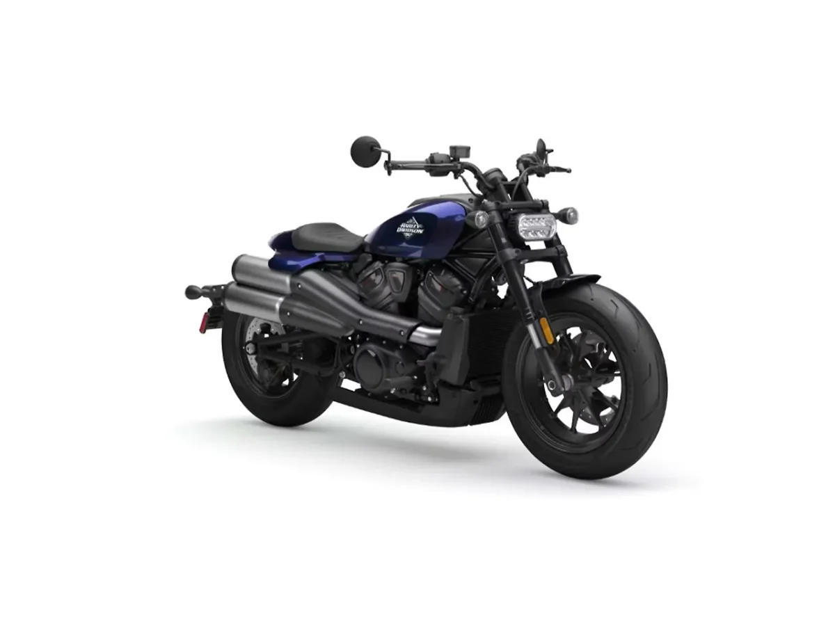 Harley-Davidson Sportster S right front three-quarter view