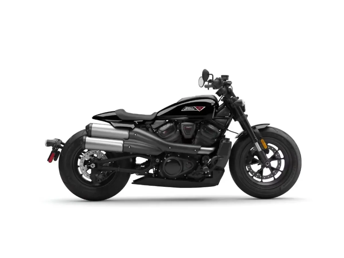 Harley-Davidson Sportster S in Vivid Black side profile