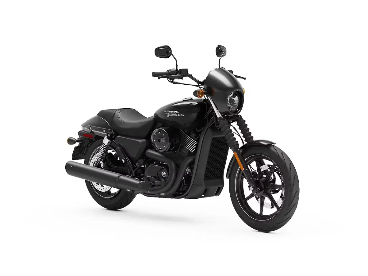Harley-Davidson Street 750 right rear three-quarter view