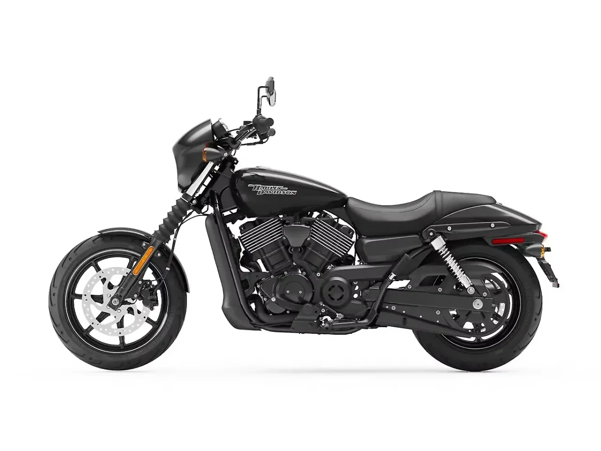 Harley-Davidson Street 750 in Performance Orange side profile