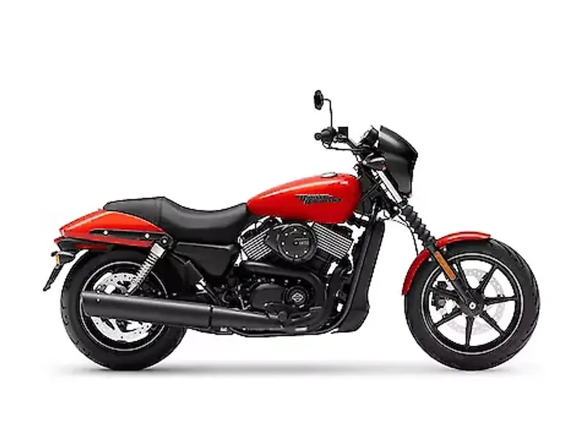 Harley-Davidson Street 750 in Performance Orange side profile