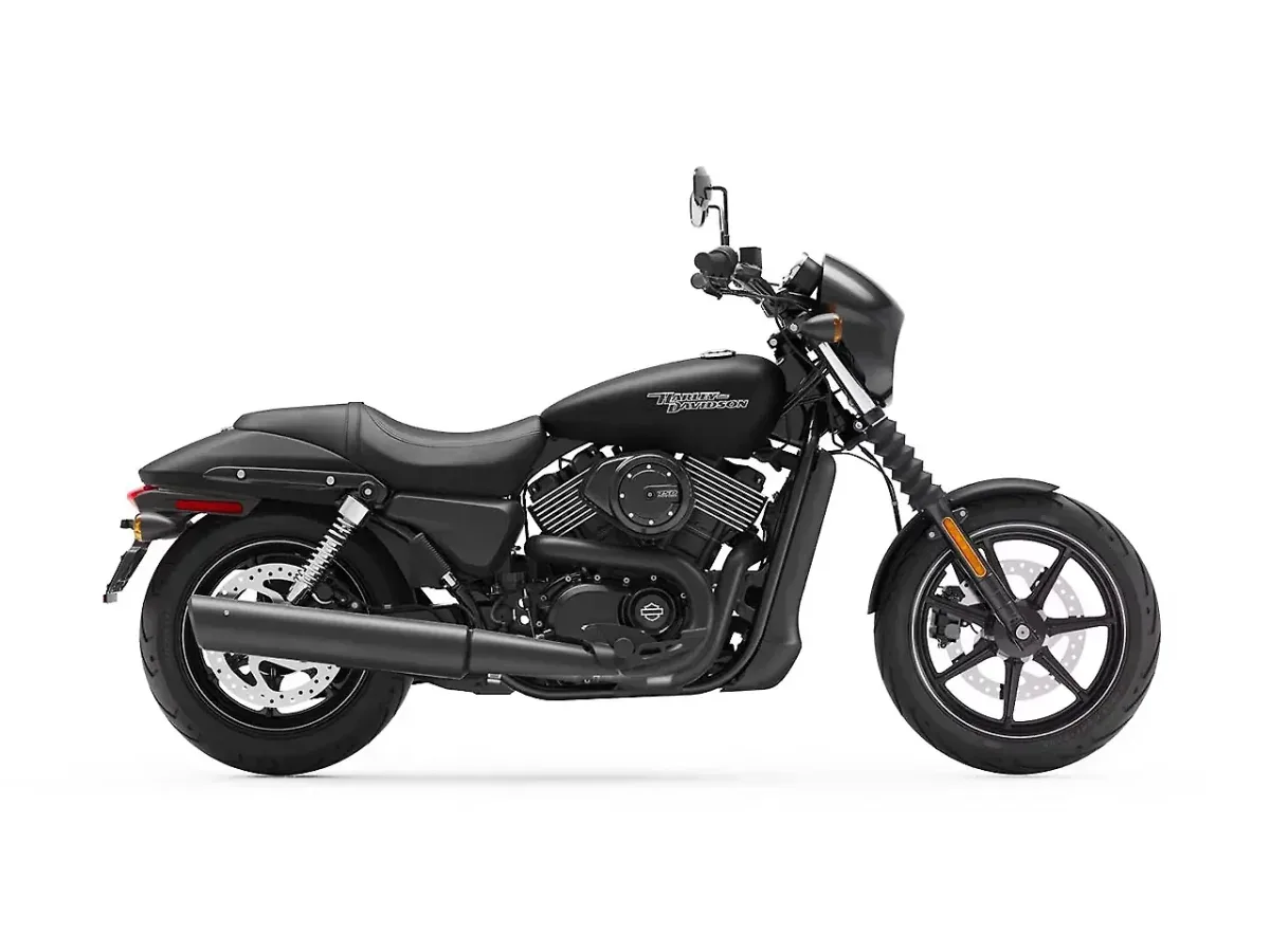 Harley-Davidson Street 750 left rear three-quarter view