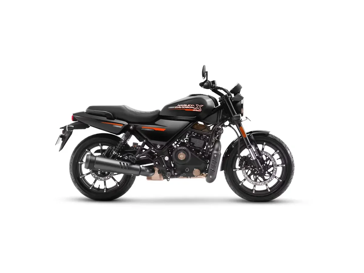 Harley-Davidson X440 Vivid Black motorcycle side profile