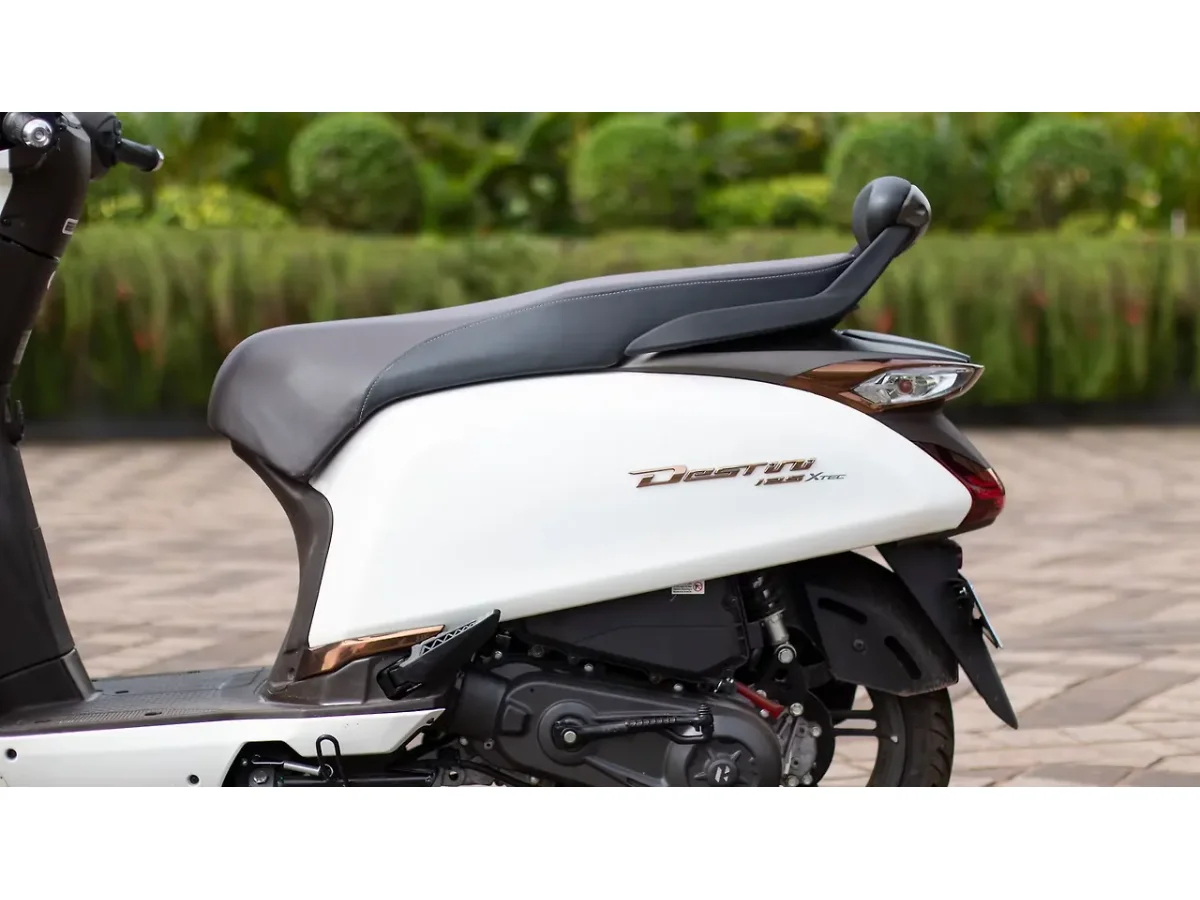 Hero Destini 125 side body panel and styling detail