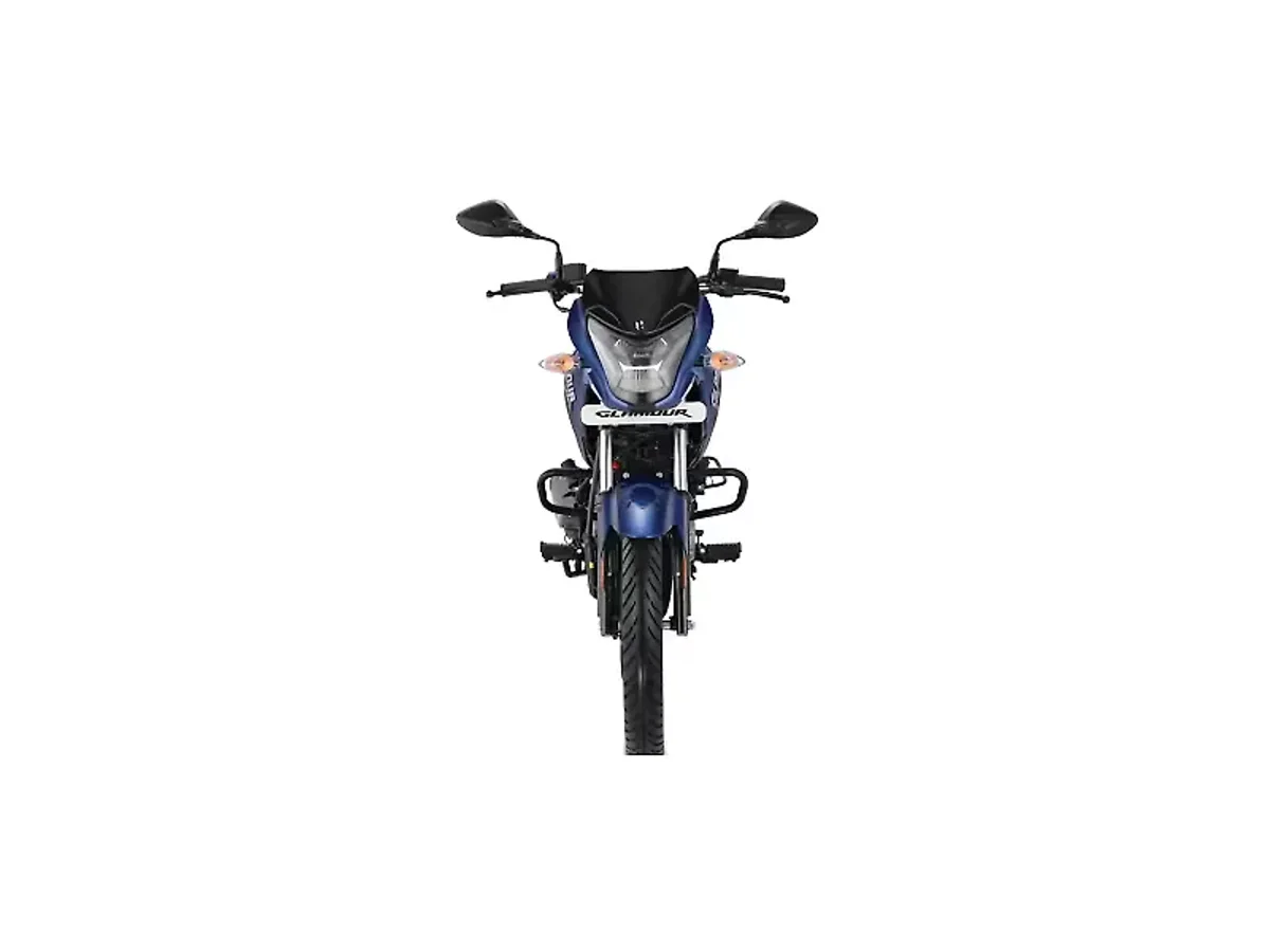 Hero Glamour XTEC motorcycle front view