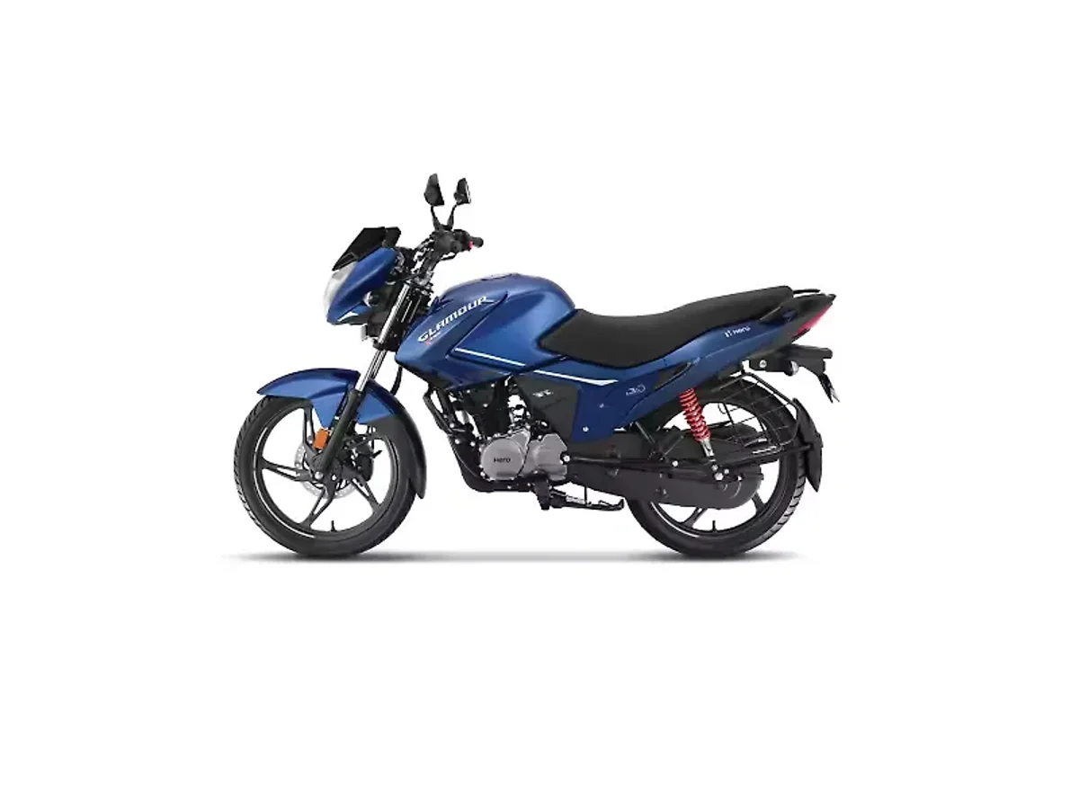 Hero Glamour XTEC motorcycle left side profile