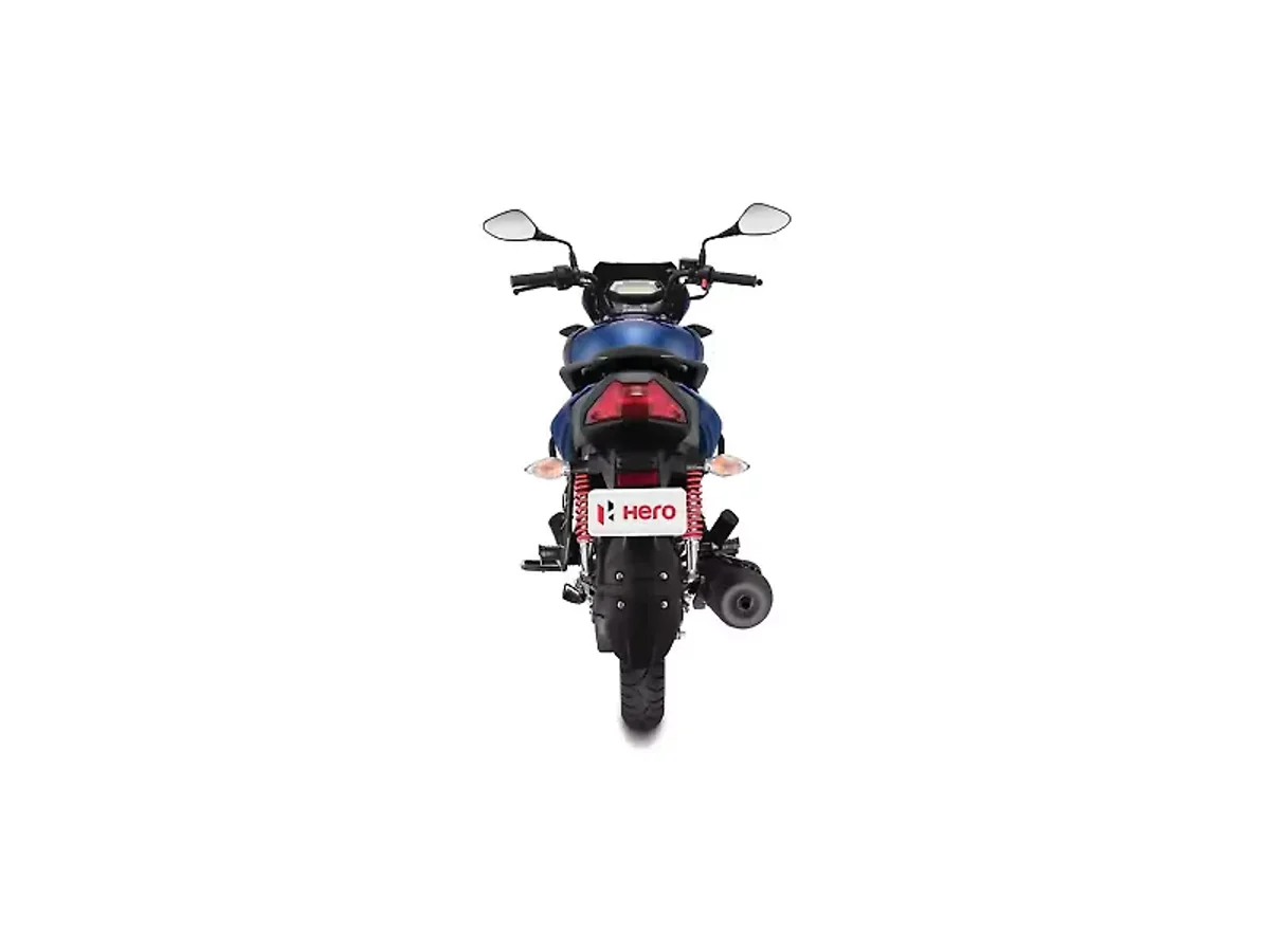 Hero Glamour XTEC motorcycle rear view