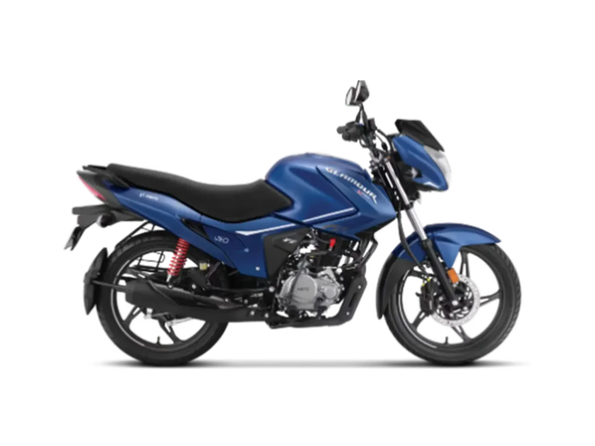 Hero Glamour XTEC motorcycle right side profile