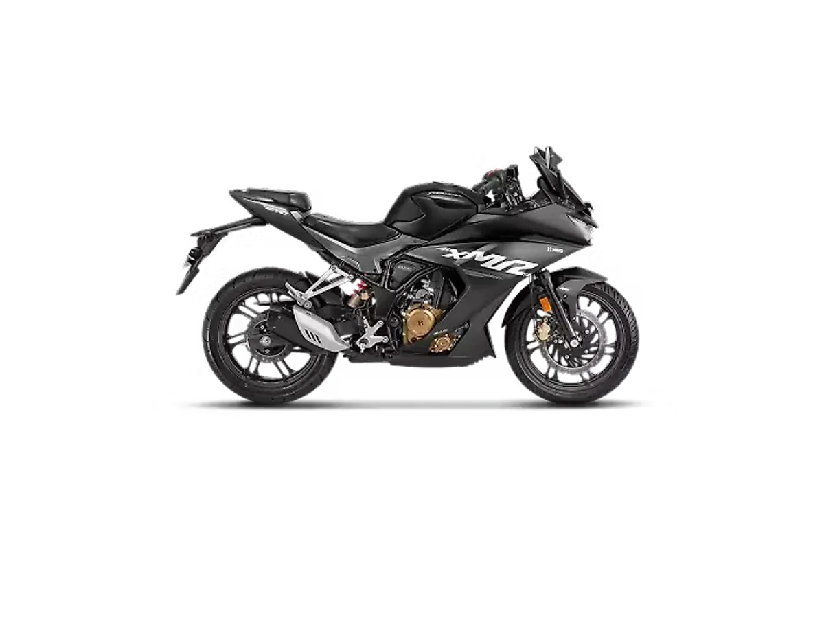 Hero Karizma XMR 210 motorcycle right side profile