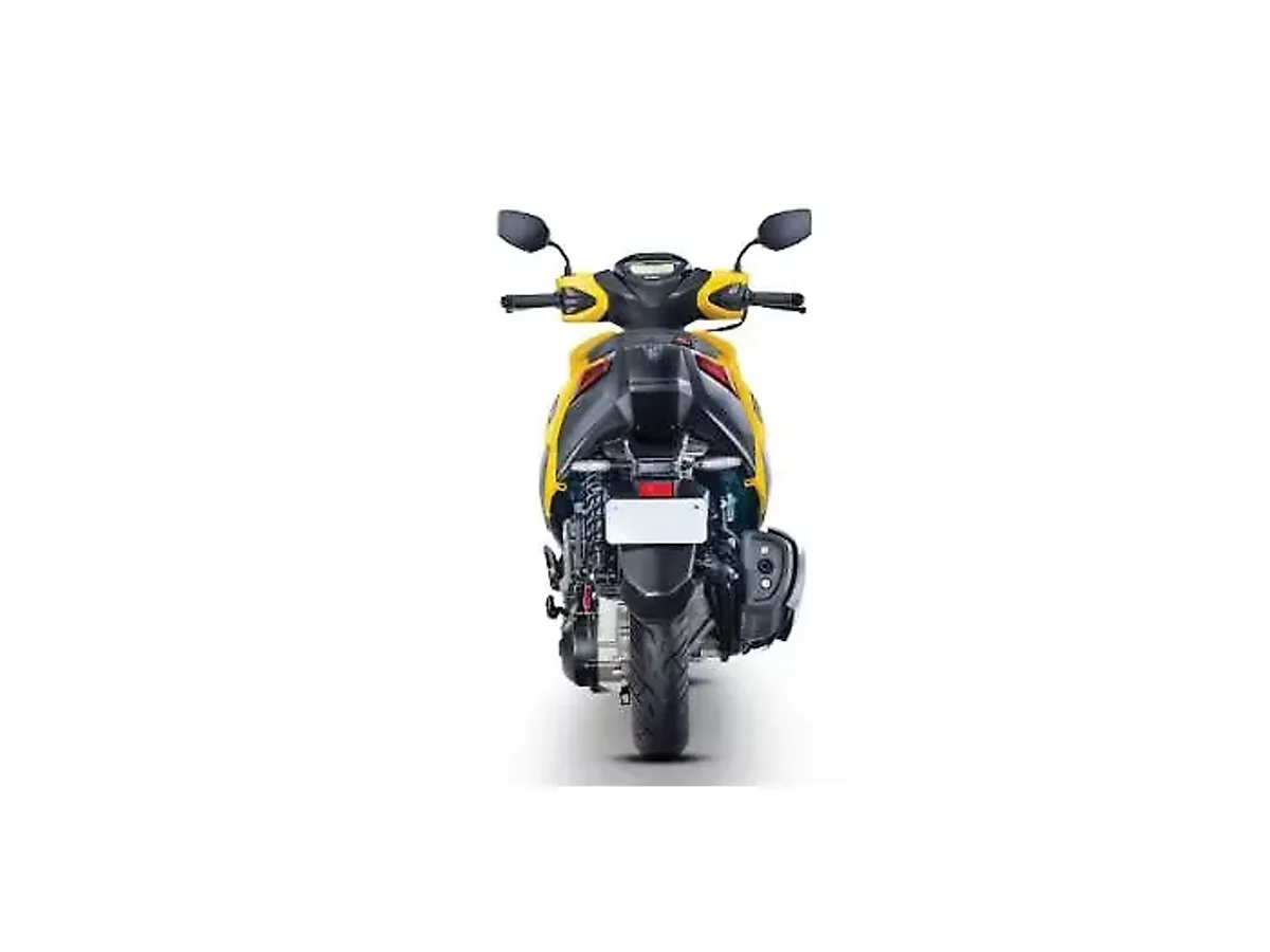 Rear view of the Hero Xoom 125 scooter
