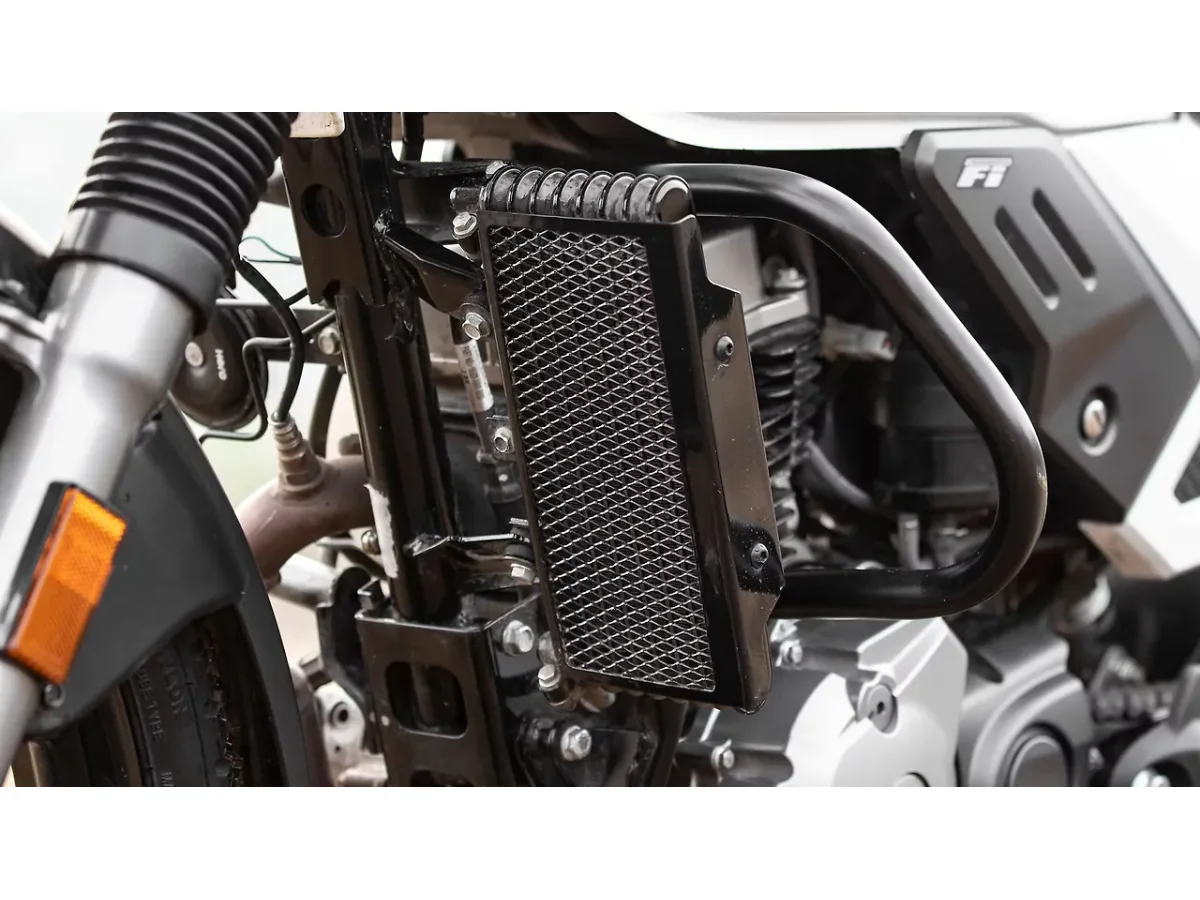 Hero XPulse 200 4V front engine guard and crash protection frame