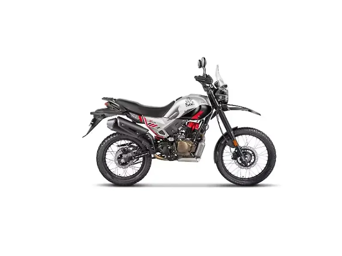 Hero XPulse 200 4V Gloss Goldfish Silver colour variant side profile